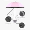 Pram Parasol with Clamp Umbrella with Adjustable Clip on UV