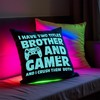 PreLiving Funny Gaming Throw Pillow Cover, Gamer Gifts for Teenage