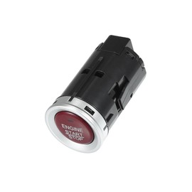 Partuto Push Button Starter Switch No.35881T5HH41 Engine Start Stop Switch Button for Honda Fit 2015 2016 2017 2018 Silver Tone Replacement