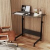 FCH Portable Computer Workstation, Standing Desk Adjustable Height, Small Computer