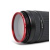 NinoLite Red Border 95mm UV Filter Camera Lens Protection with