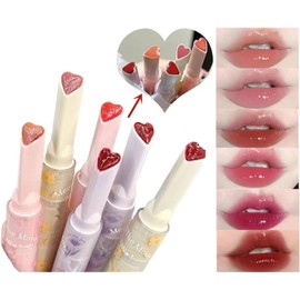 Cute High Coloring Lip Makeup, Flesh Tone, No Makeup Crushing, Tinting, Adhesion, Long Lasting, All Day Long, Uneven Skin Tone, Will Not Peel Off, Glossy (03# Ice Persimmon)