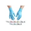 Guantes De Nitrilo Azul Uniseal Libres De Látex 200 Pzas