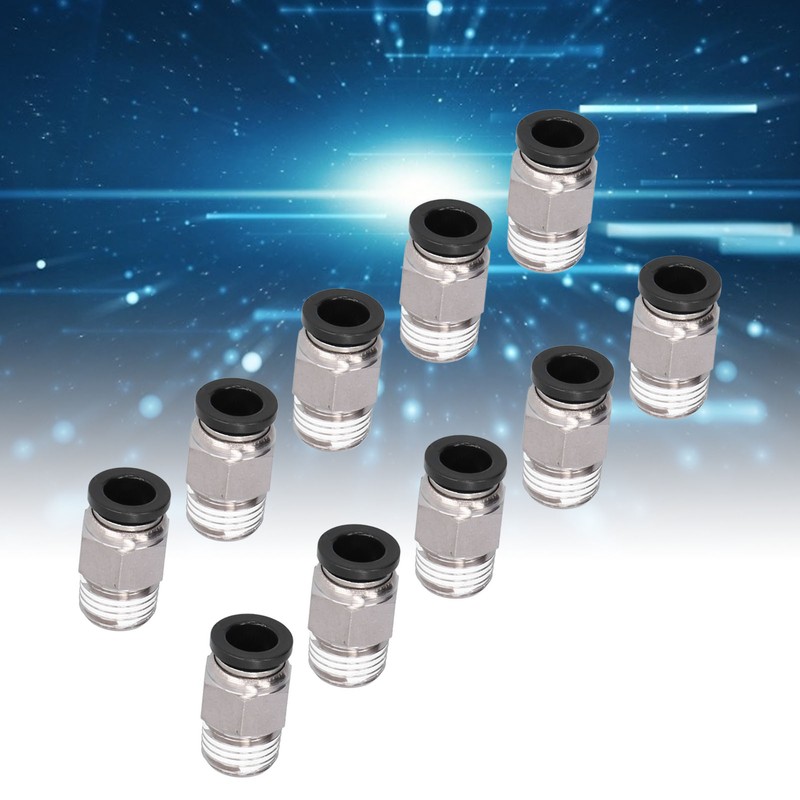 Externally Pneumatic Quick Plug Connector Good Sealing Durable Quick Pneumatic