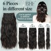 BHF Hair Extensions - Clip in Hair Extension 6PCS Long