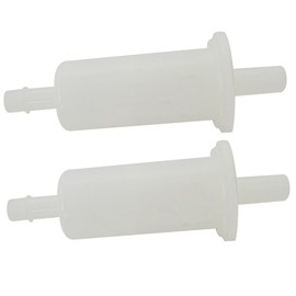 JRSHOME 2 PCS 398319 3/8 Inch Inline Fuel Filter for Mercury 35-802128A1(Upgraded)