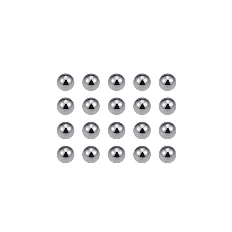 sourcing map Bearing Balls Carbon Steel Precision Balls 8 mm