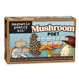 Magnetic Poetry Mushroom Poet Word Magnet Kit