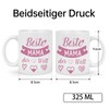 Diztoud Tasse Mama, Muttertagsgeschenke für Mama, Beste MAMA der Welt