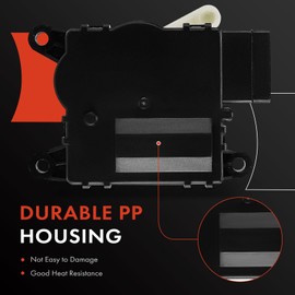 A-Premium HVAC Heater Blend Door Actuator Compatible with Nissan Sentra 2013-2019, Recirculation, Manual Temperature Control