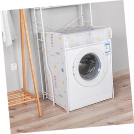 Zerodeko Washing Machine Case Zipper Peva Cover for Standard Washing Machine (60x55x82cm)