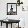 Fisnish 16x24 Picture Frame, Classic Black 16 x 24 Poster
