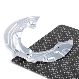 RIDEX Anchor Plate 1330S0041 Front Right 300 mm Aluminium