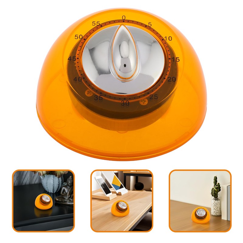 LIFKOME Countdown Timer Mechanical Timer for Kitchen Classroom and Exercise