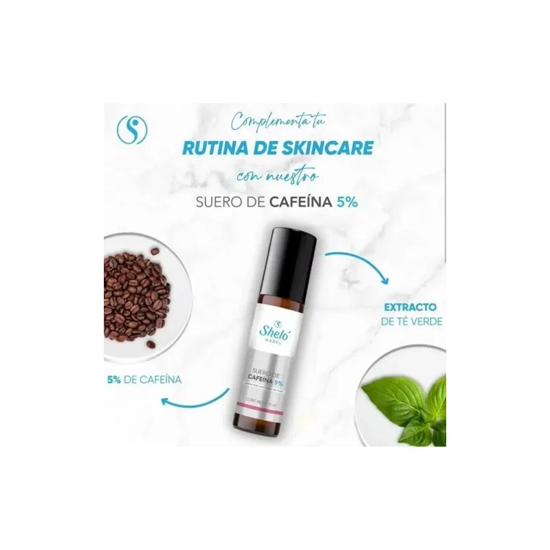 Suero De Cafeína Al 5 % Contorno De Ojos Shelo