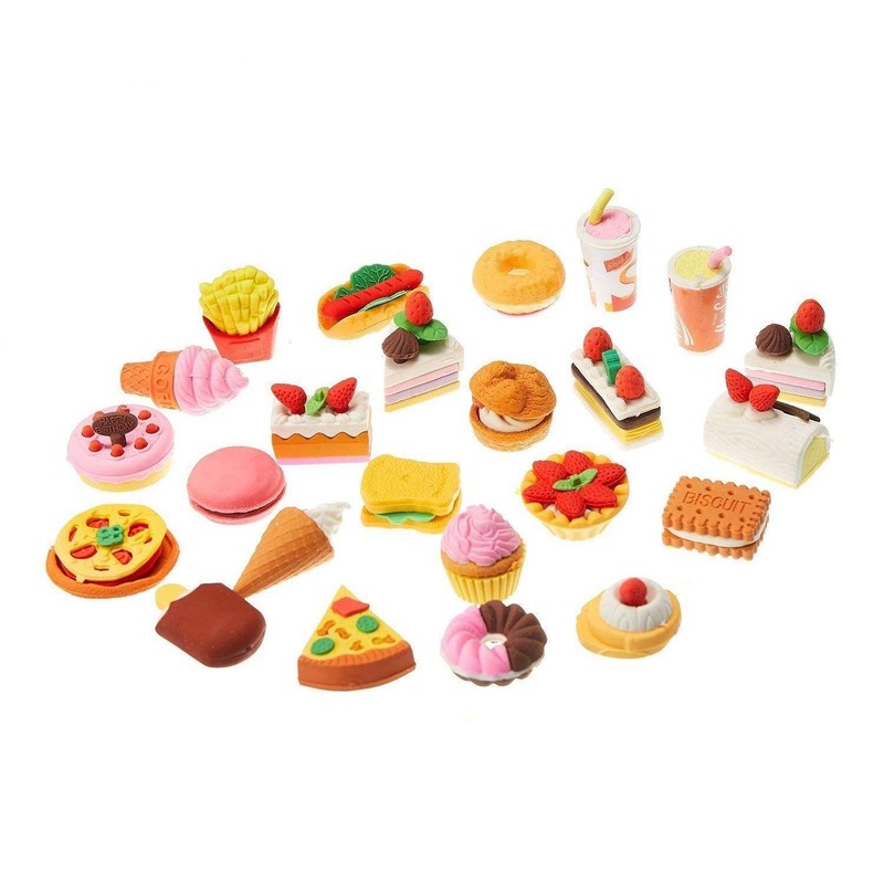 Erasers, Pack of 30 Party Favors for Kids Birthday Party,