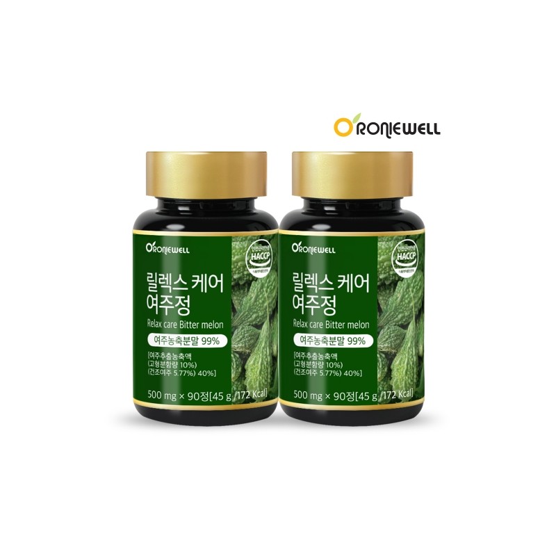 Roniwell Relax Care Bitter Melon Tablets (500mg x 90 Tablets)