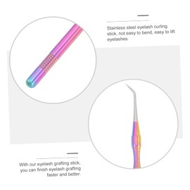 FOMIYES 2pcs Eyelash Extension Tools Lifting Stick Separator and Professional Kit