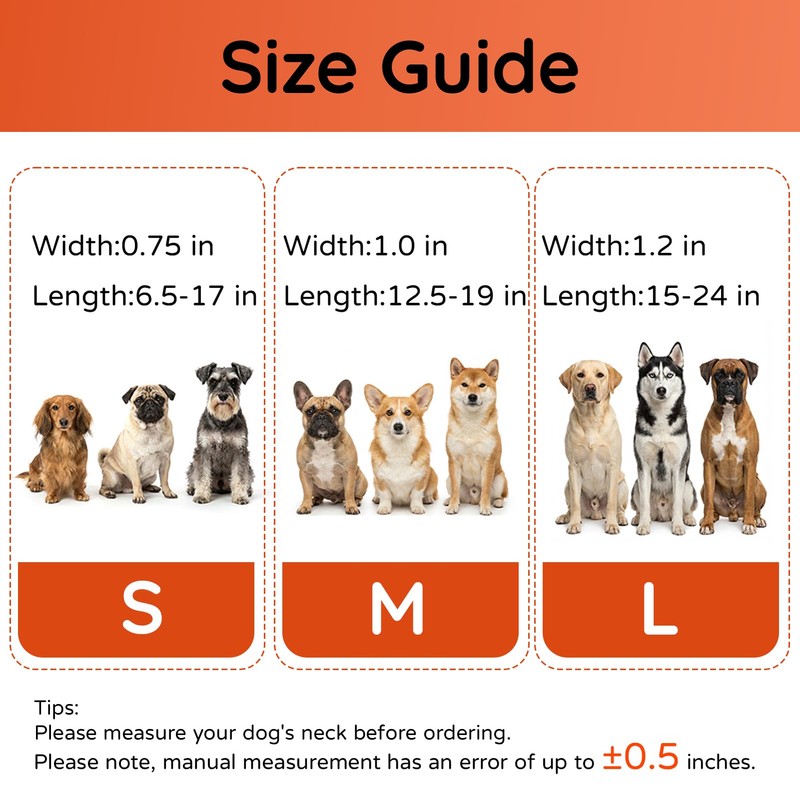ILFINDYOU Premium Leather Dog Collar, Dog Collars for Medium Dogs,
