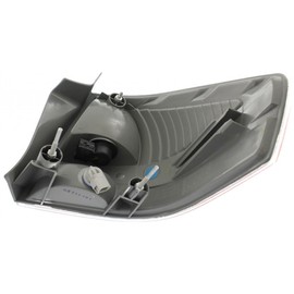 For Ford Focus 2009 2010 2011 Tail Light Driver & Passenger Side | Pair | Clear and Red Lens | Sedan | S/SE/SEL Model | CAPA | Replacement For FO2800215C, FO2801215C | 9S4Z13405D, 9S4Z13404D