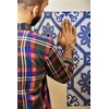 Poromoro Portuguese Spanish Azulejo Tile Stickers Peel and Stick Kitchen
