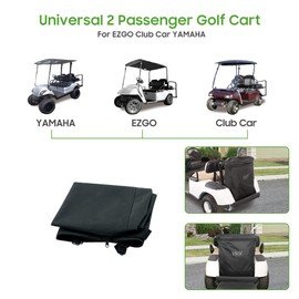 10L0L Golf Cart Cargo Bag,Big Storage Bags for 2 Passenger Golf Cart Trunk, Shopping Bag for Yamaha,Club Cart DS/Precedent,EZGO RXV/TXT,Expand Storage Space,With Zipper