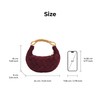 JW PEI Orla Weave Handbag - Claret