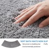 Ruiunchu Bath Mat, Non Slip Shower Mat Curved Shower Bath