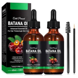 2PCS Aceite De Batana, Aceite De Batana Para El Cabello, Batana Hair Oil, Elimina Las Puntas Divididas, Mejora El Resplandor Y La Nutrición Para Todo 