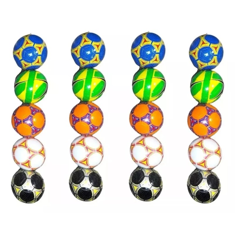 Generic 4 Tira De 5 Balones Futbol N.5 Económico Varios