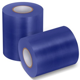 Pangda Wrestling Mat Tape 3 or 4 Inch Heavy Duty 7 Mil PVC Carpet Tape for Wrestling Grappling Exercise Mats Seaming Cover Gym Floor Carpet Seam(4'',Royal Blue),2 Rolls