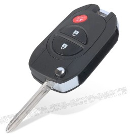 KeylessAutoParts GQ43VT20T -G Chip for Toyota Tundra 2010-2017 Upgraded Flip Remote Key Fob
