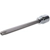 T40 3/8" Drive Extra Long 110mm Tamperproof Tamper Torx Star