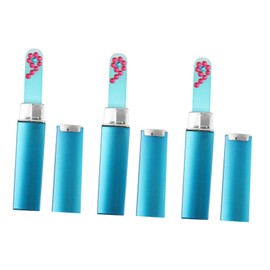 Baluue Professional Glass Nail File Kit Includes Case Manicure Files Nail Buffer for Grooming