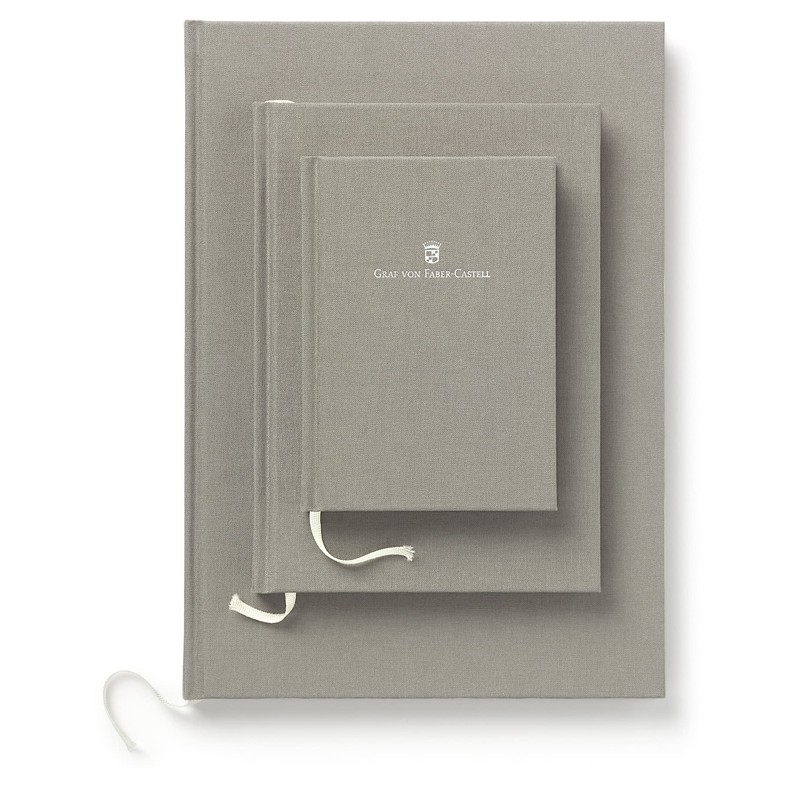 Faber-Castell Graf 188632 Books with Linen Cover A4 Grey