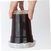 MAGICLULU 500pcs Leak-proof Cup Caps For Takeout Paper Cup Covers