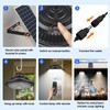 UPONUN Solar Pendant Light Motion Sensor 2 Pack, 5 Modes