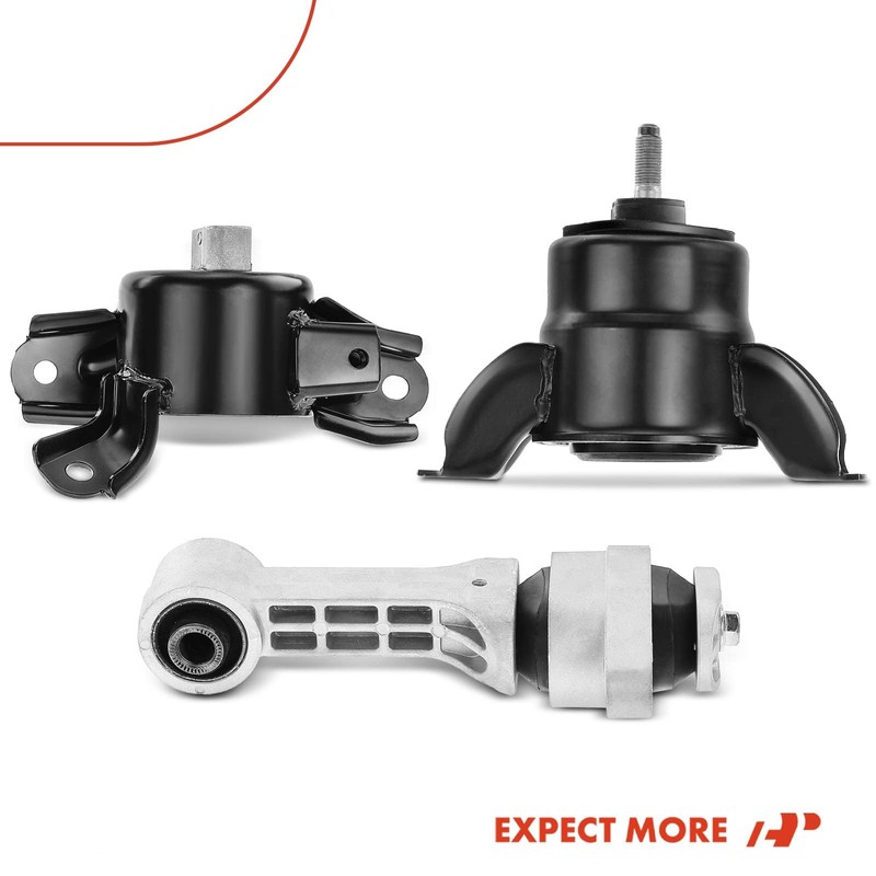 A-Premium 3PCS Engine Motor and Transmission Mount Set Compatible with