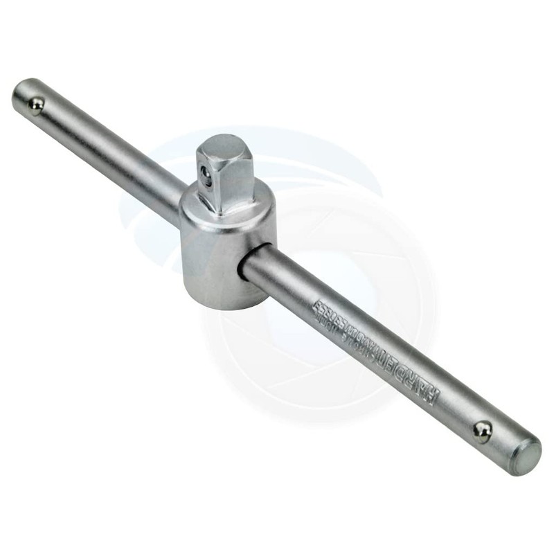 Harden 1/4in Drive Sliding T Bar Handle Socket Wrench Spanner