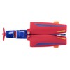 siku 1101 Sports Airplane, Metal/Plastic, Multicoloured, Rotating Propeller, Folding Wings
