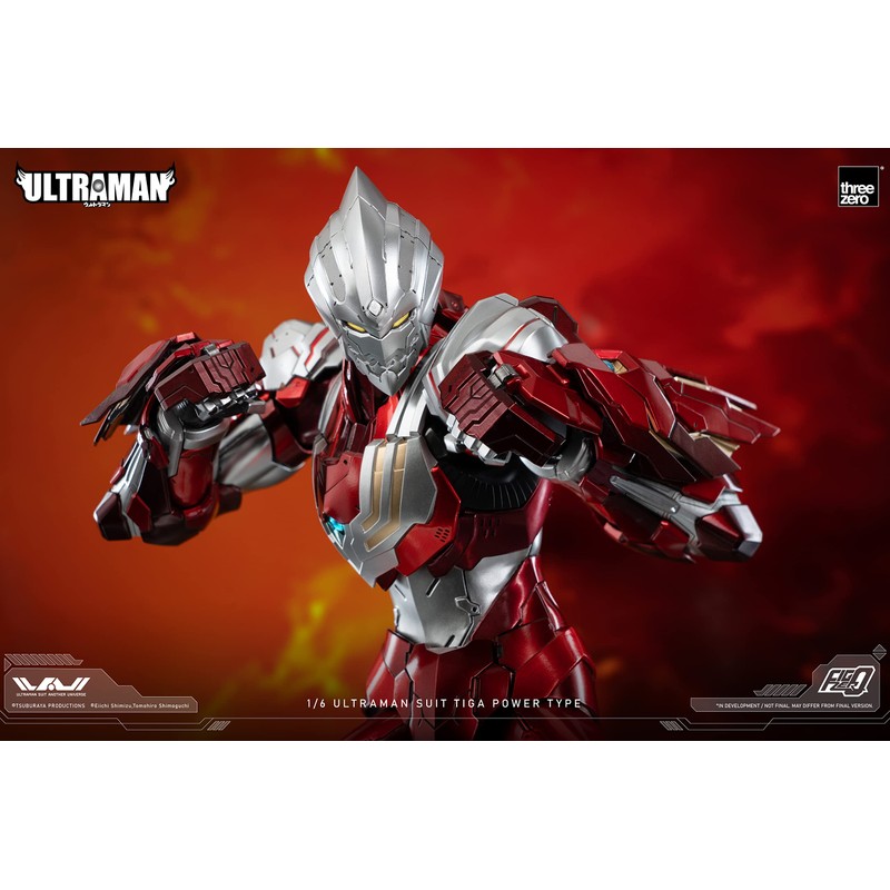 threezero Ultraman Suit Tiga Power Type FigZero 1:6 Scale Figure