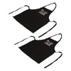 2pcs Kitchen Cooking Aprons Adjustable Bib Soft Chef Apron with