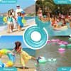 Inflatable Mermaid Pool Float Fun Beach Floaties Blue Swim Ring