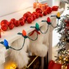 VIHOSE 100 Pcs Christmas Light Clips Hooks Holiday Gutter Clips