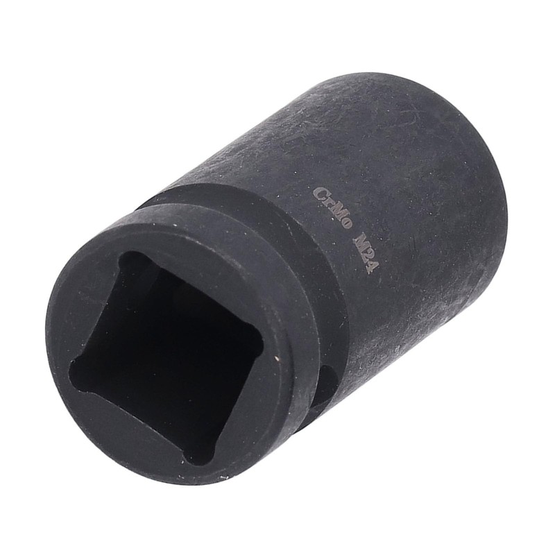 Fafeicy M24 1/2" Square Tap Socket, Chrome Molybdenum Steel, Hex