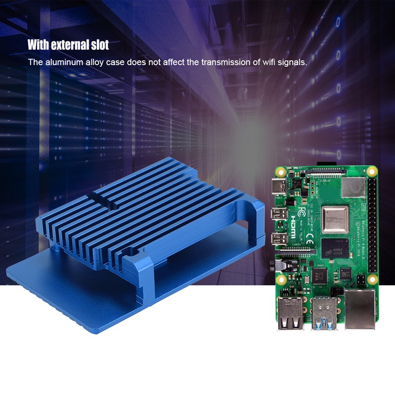 CNC Aluminum Alloy Housing with External Slot Built In Hot