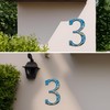 5.5 Inch House Numbers- Unique Cast Iron Metal Address/Mailbox Number