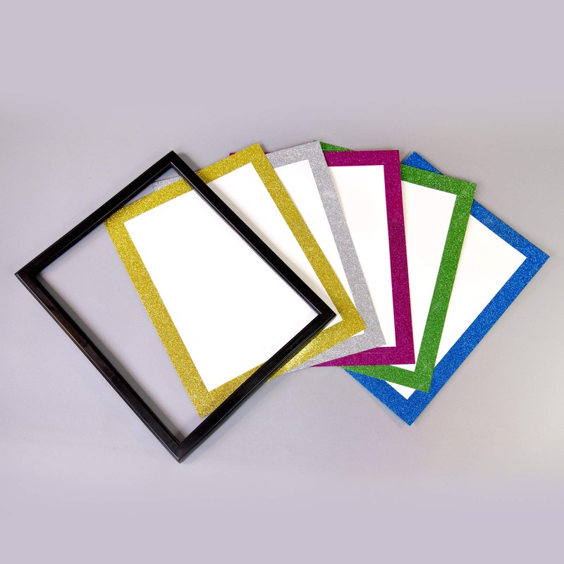 BAZIC Products Poster Board Glitter Color 11" X 14", Sparkling
