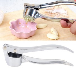 Stainless Steel Garlic Press Garlic Mincer Design to Extract More Garlic Paste Per Toe