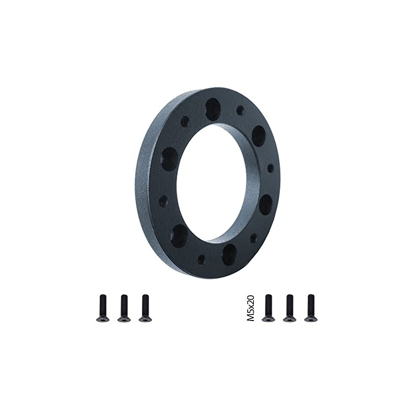 Simoni Racing 1010 Lenkradnaben-Adapter, Schwarz